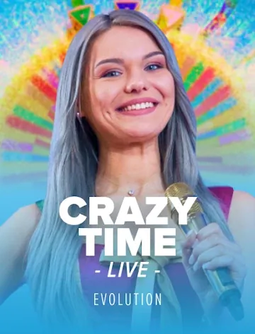 Crazy Time live dealer table