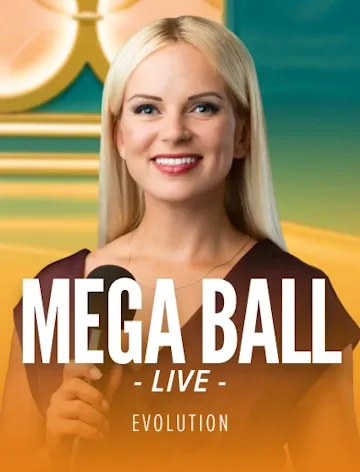 Mega Ball live dealer table